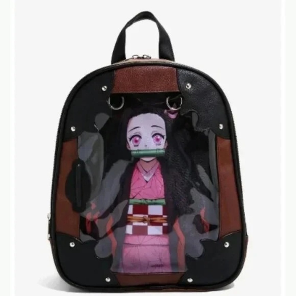 Bioworld Demon Slayer Kimetsu No Yaiba Pin Collector Mini Backpack